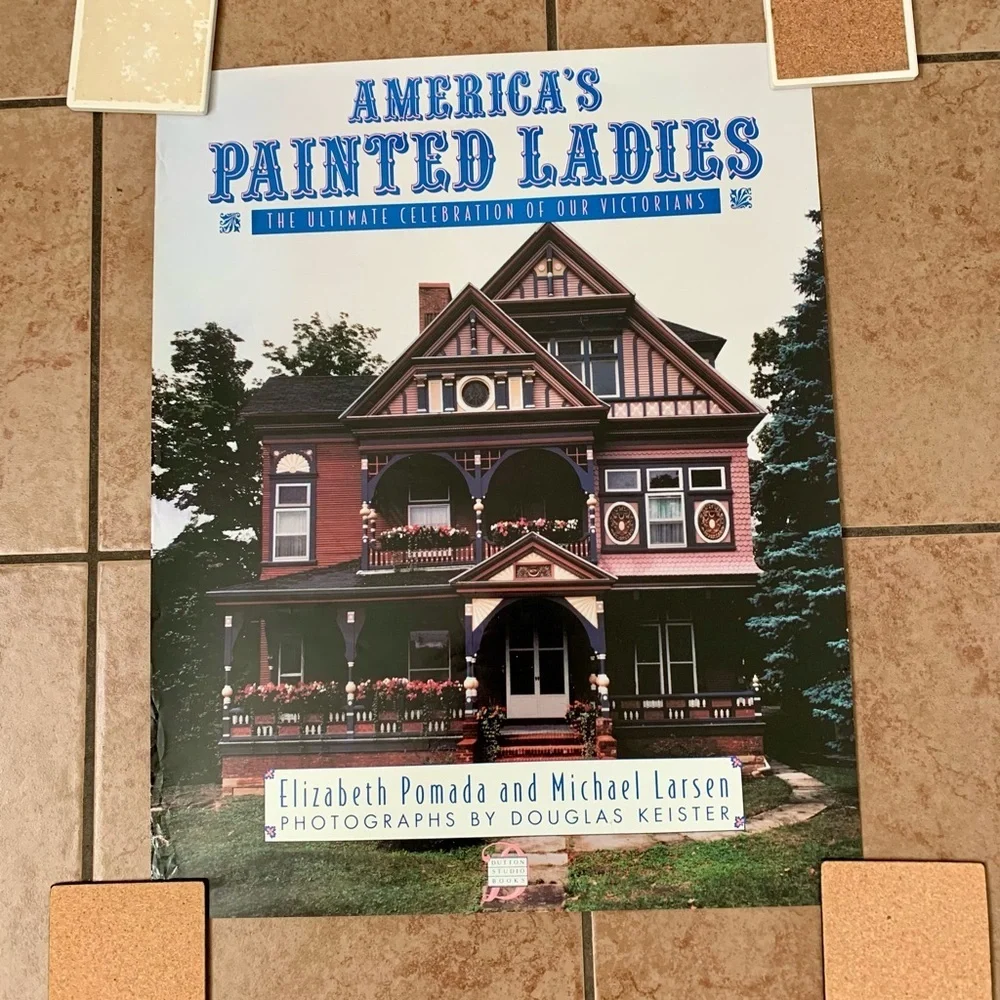 Vintage American’s Painted Ladies Poster Print 17/21 Inch - Picture 8 of 8